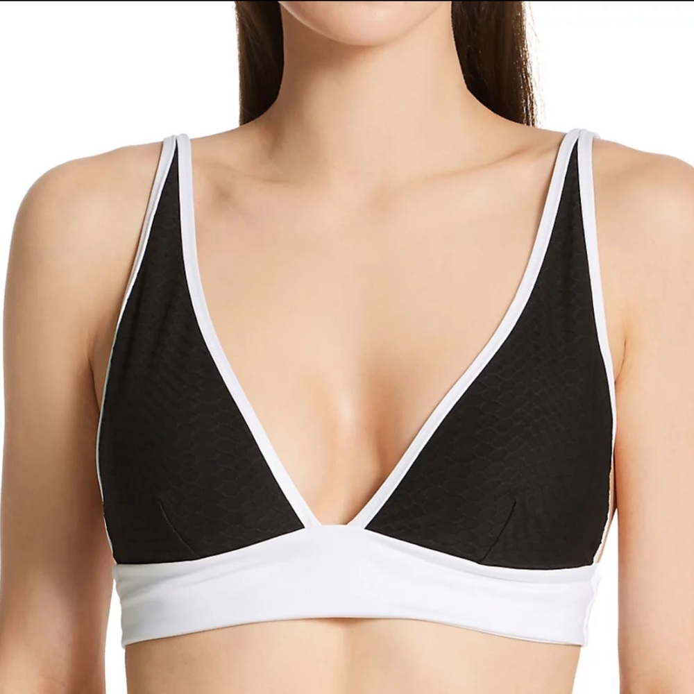 Sanctuary Snake Bite Plunge Bra Swim Top SB22133